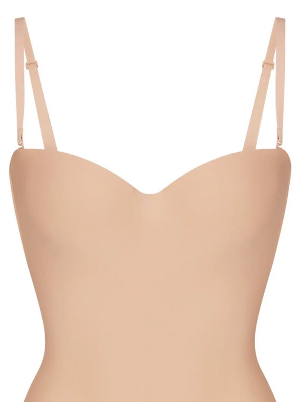 Skims contour lift tank in light beige, size medium